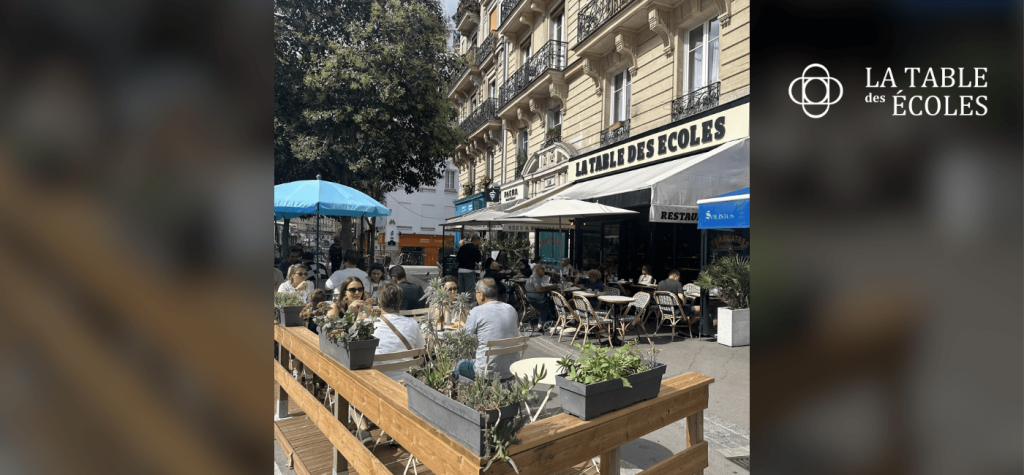 La Table des Écoles inaugure sa nouvelle terrasse estivale !